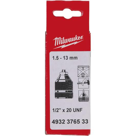MILWAUKEE 4932376533 quick-action chuck 1.5 -13 mm, 1/2