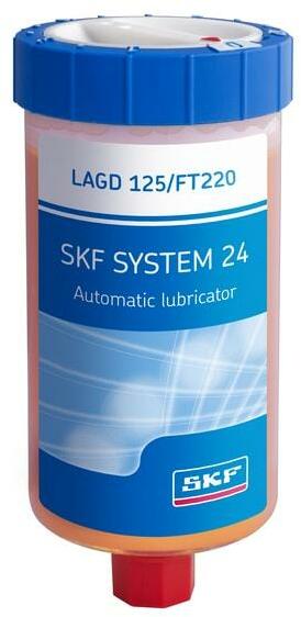 SKF LAGD 125/FT220 gas-powered automatic single-point lubrication ...