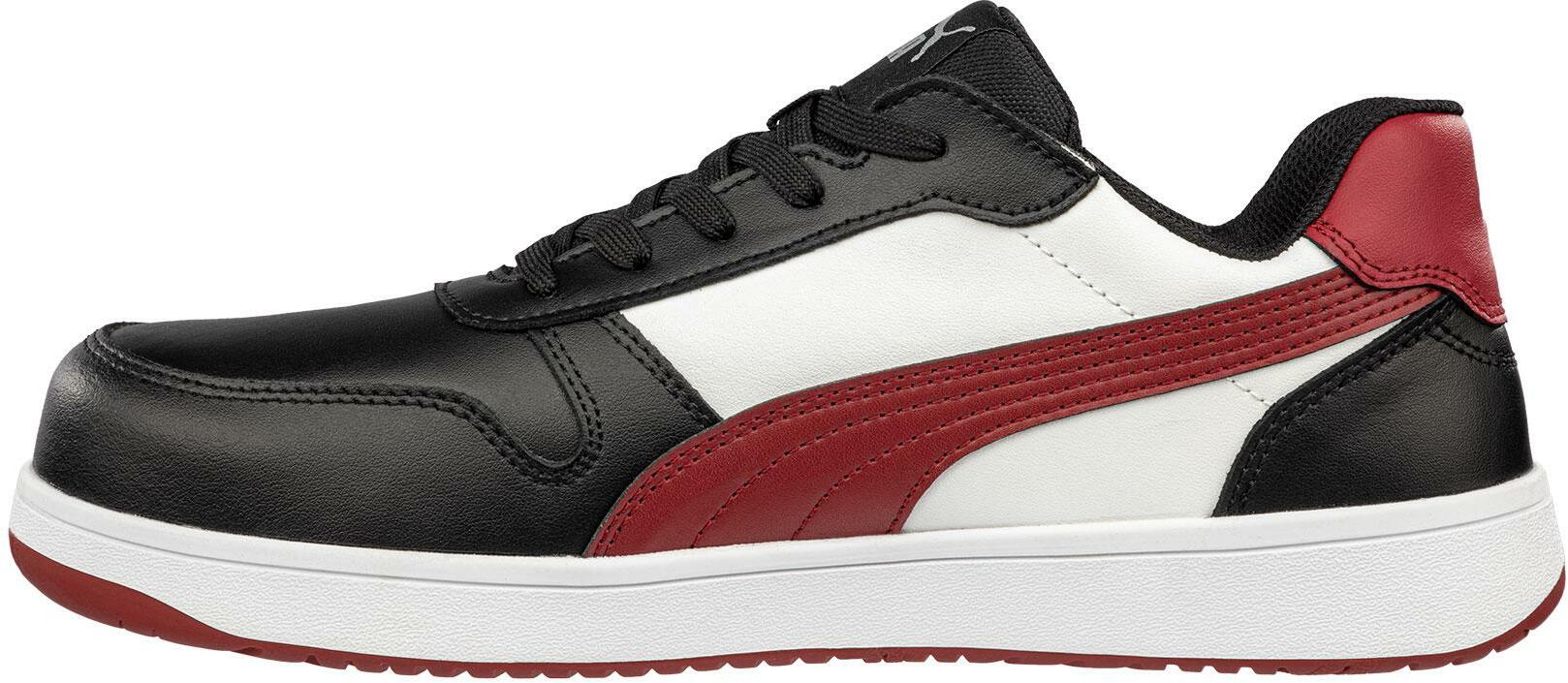 PUMA Frontcourt S3L chaussure de sécurité basse (noir/rouge/blanc