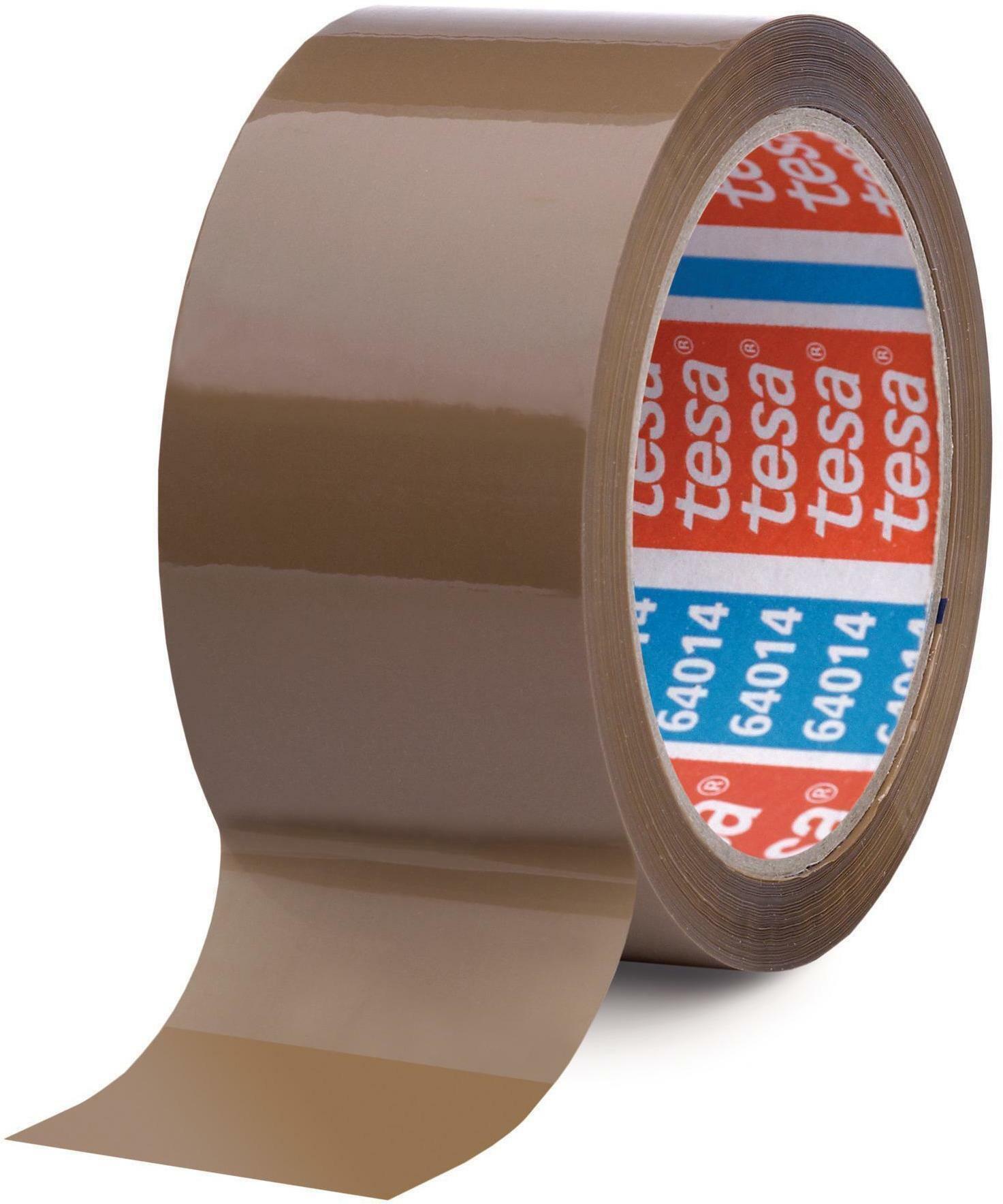 TESA 64110 box sealing tape brown 50mm x 66m - 64110-00001-00 | Klium.com