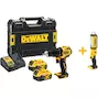 DEWALT DCD709P2T-QW 18V XR Brushless compacte accu-klopboorschroefmachine in TSTAK (2x 5,0Ah accu + lader)