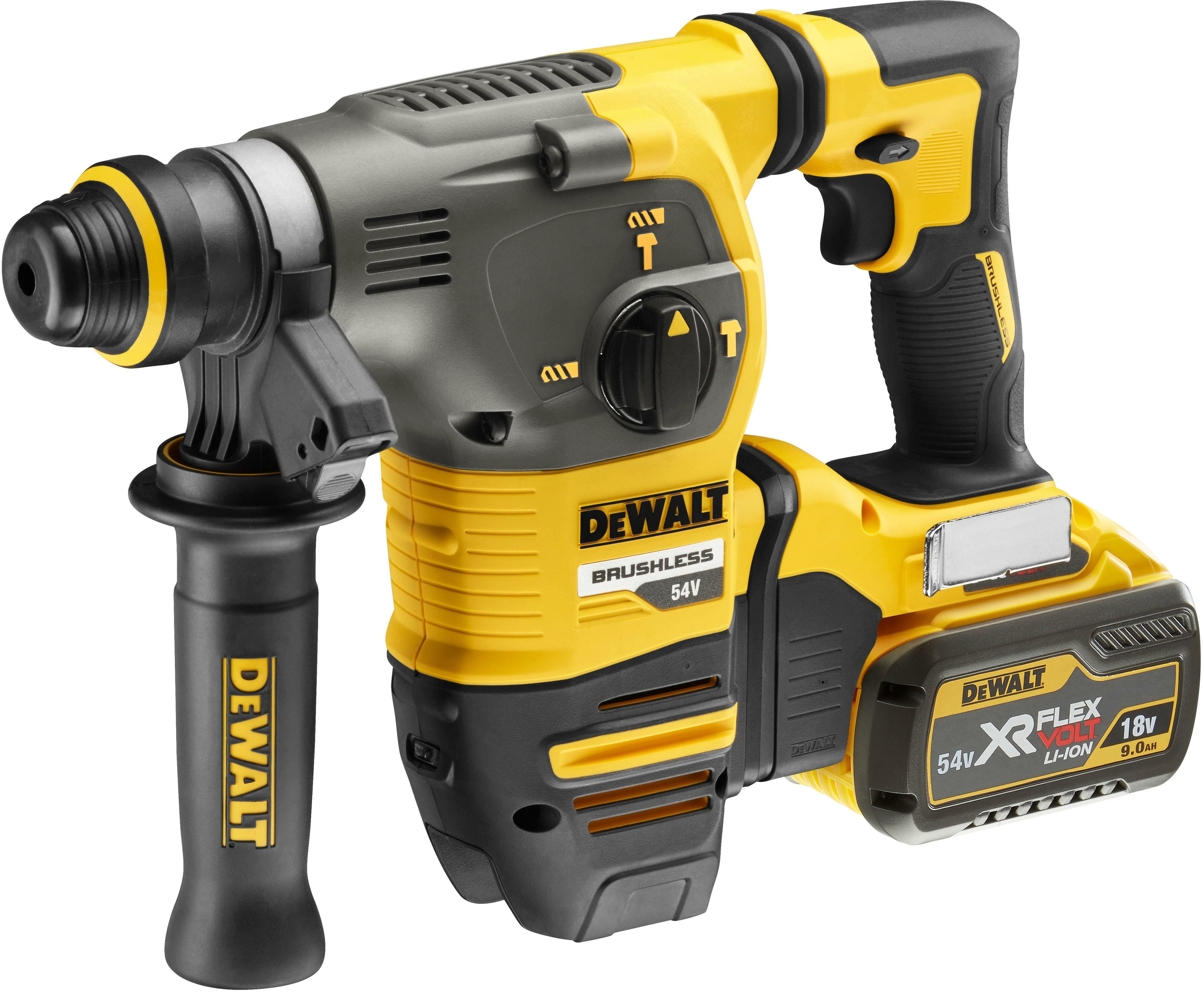 DEWALT DCH333X2-QW 54V XR FLEXVOLT cordless combi hammer SDS-Plus