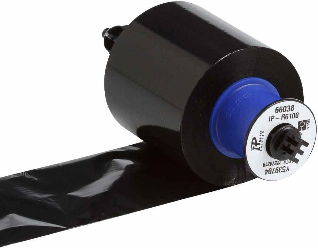 BRADY IP-R6100 thermal transfer ribbon black for IP printer 60 mm x 300 ...
