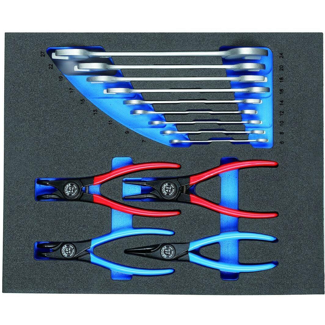 GEDORE TS CT2-6-8000 socket spanner set in 2/4 CT module - 2957442 ...