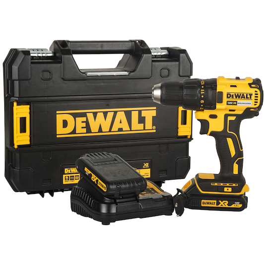 DEWALT DCD777S2T-QW 18V XR Brushless cordless drill driver in