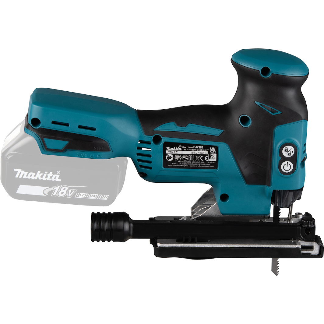 Makita 18V Brushless Jigsaw 'Skin' - Tool Only - DJV181Z