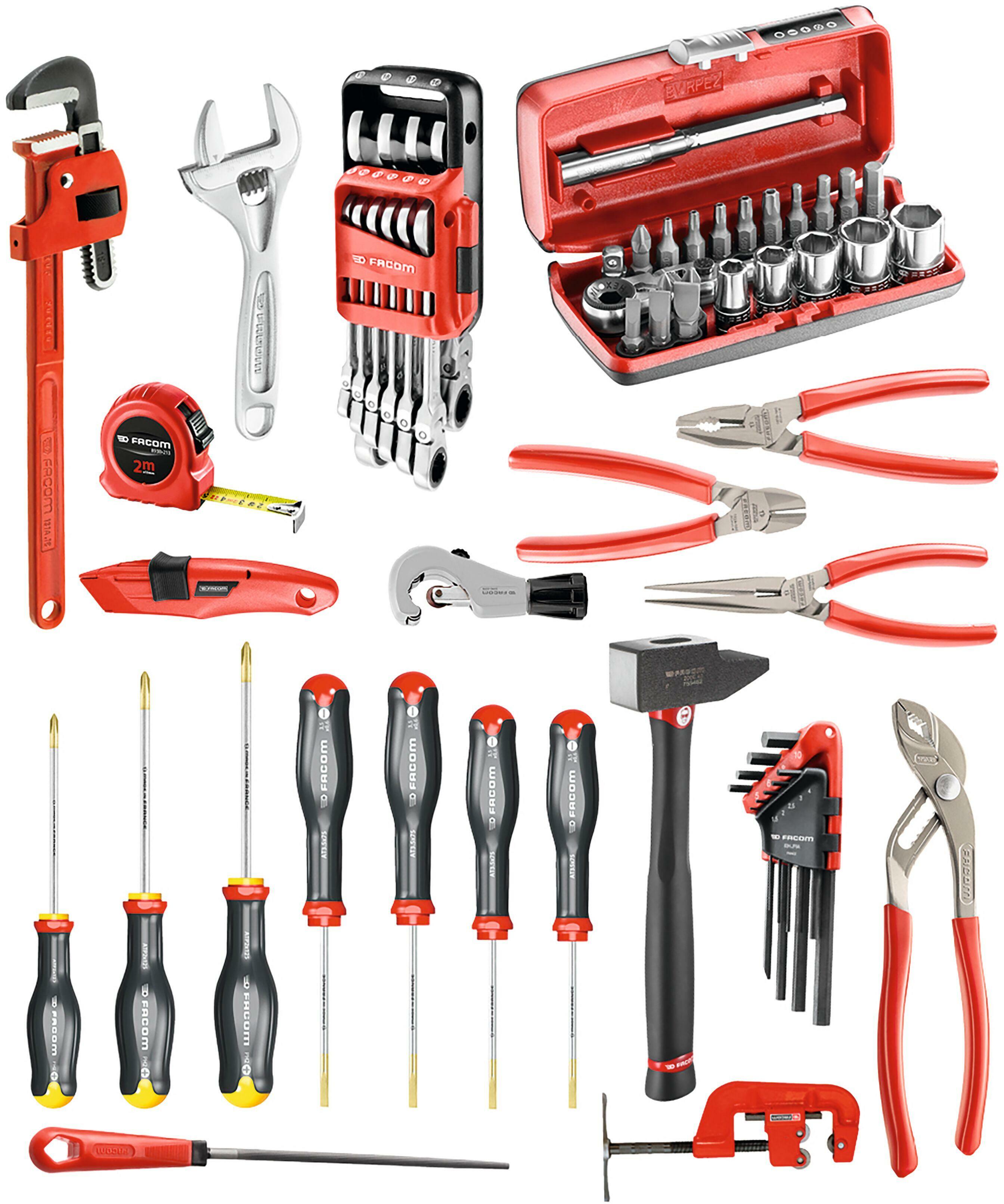 FACOM CM.200A plumber's tool kit 67-piece | Klium.com