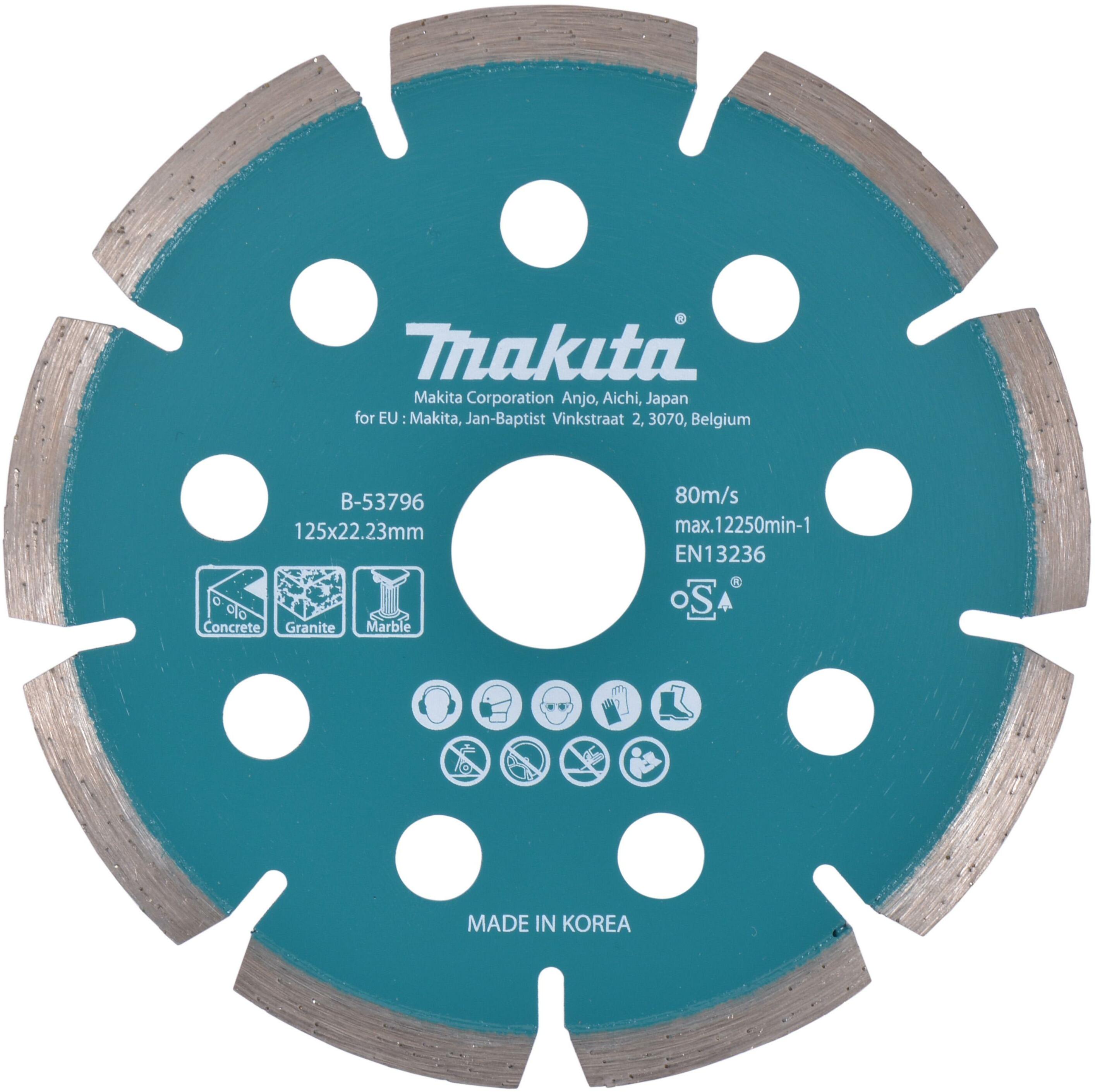 Makita 225mm 25-pc Abrasive Paper Disc B-68410 180g - Tradie Republic