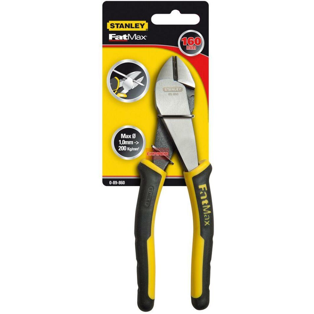 STANLEY 0-89-860 power side cutters maxsteel 160 mm | Klium