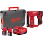 MILWAUKEE M12 BST-202X subcompact cordless stapler in HD Box (2x 2.0Ah battery + charger) - 4933459635