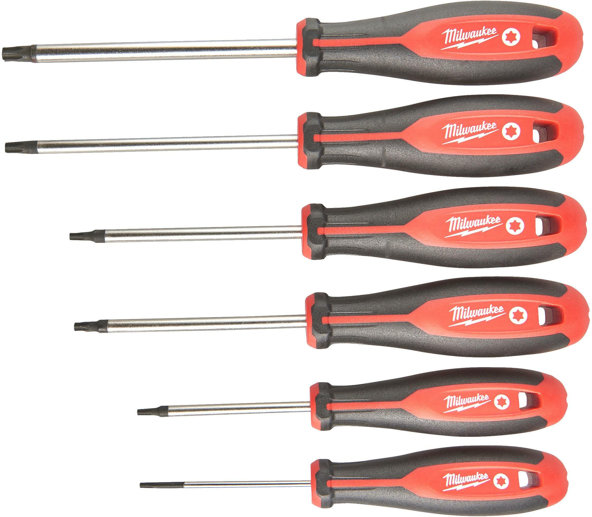 MILWAUKEE 4932471809 Tri-lobe Torx screwdriver set 6-piece | Klium