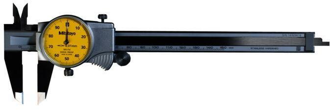 Calibro Mitutoyo Con Quadrante 0-150mm - Precisione Assicurata Per I Tuoi Lavori!