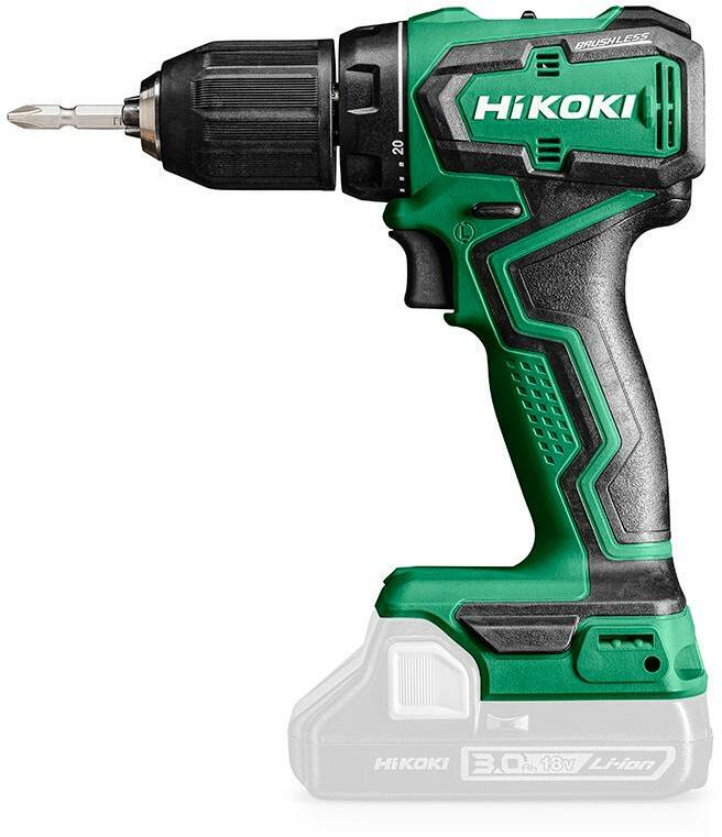 HIKOKI DS18DDW2Z 18V cordless drill driver 55 Nm in HSC II case ...