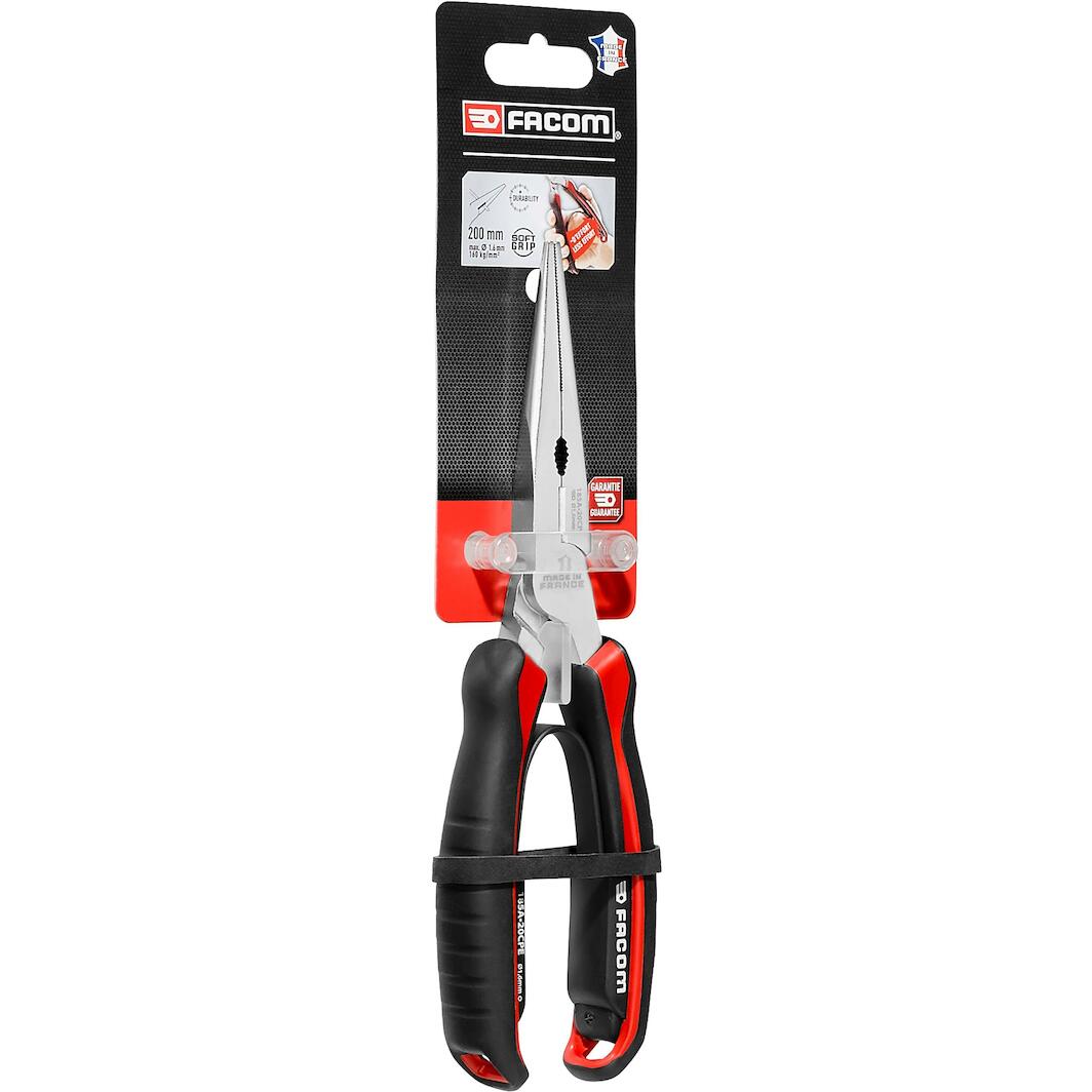 ◎新品◎ FACOM ストレートノーズプライヤー 185A.20CPE FACOM 185A.20CPEPB pliers with semicircular jaws | Klium