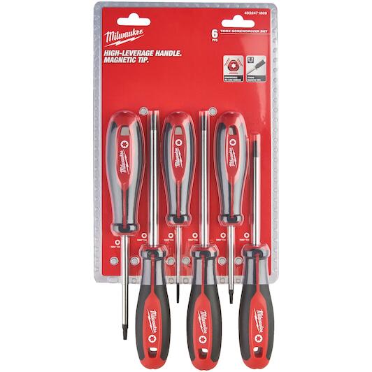 MILWAUKEE 4932471809 Tri-lobe Torx screwdriver set 6-piece | Klium