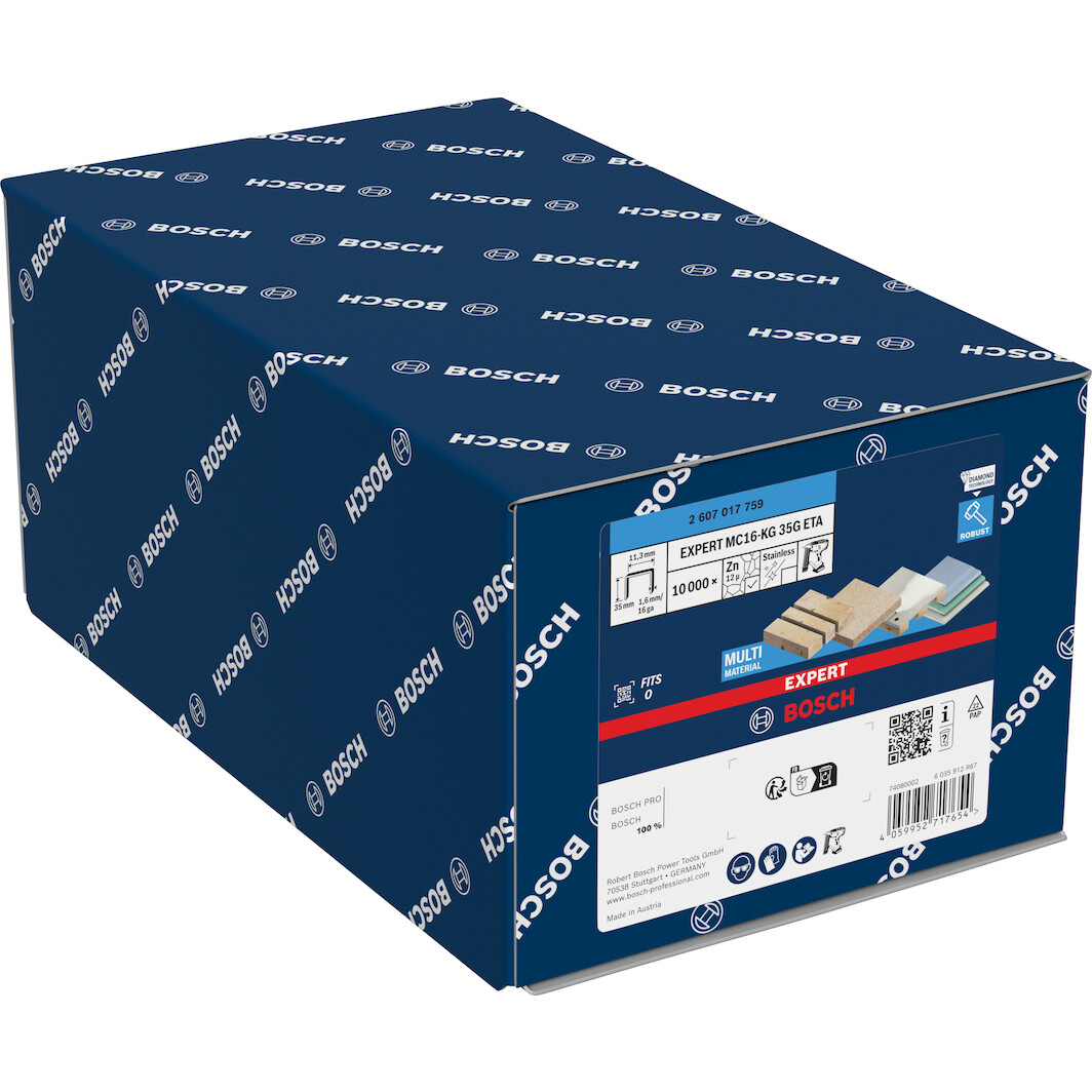 BOSCH 2607017759 EXPERT not with medium back MC16-KG 35G ETA (10000 pcs ...