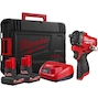 MILWAUKEE M12 FCIWF12G3-502X FUEL accu-slagmoersleutel 1/2" met frictiering in HD Box (2x 5,0Ah accu + lader) - 4933493455