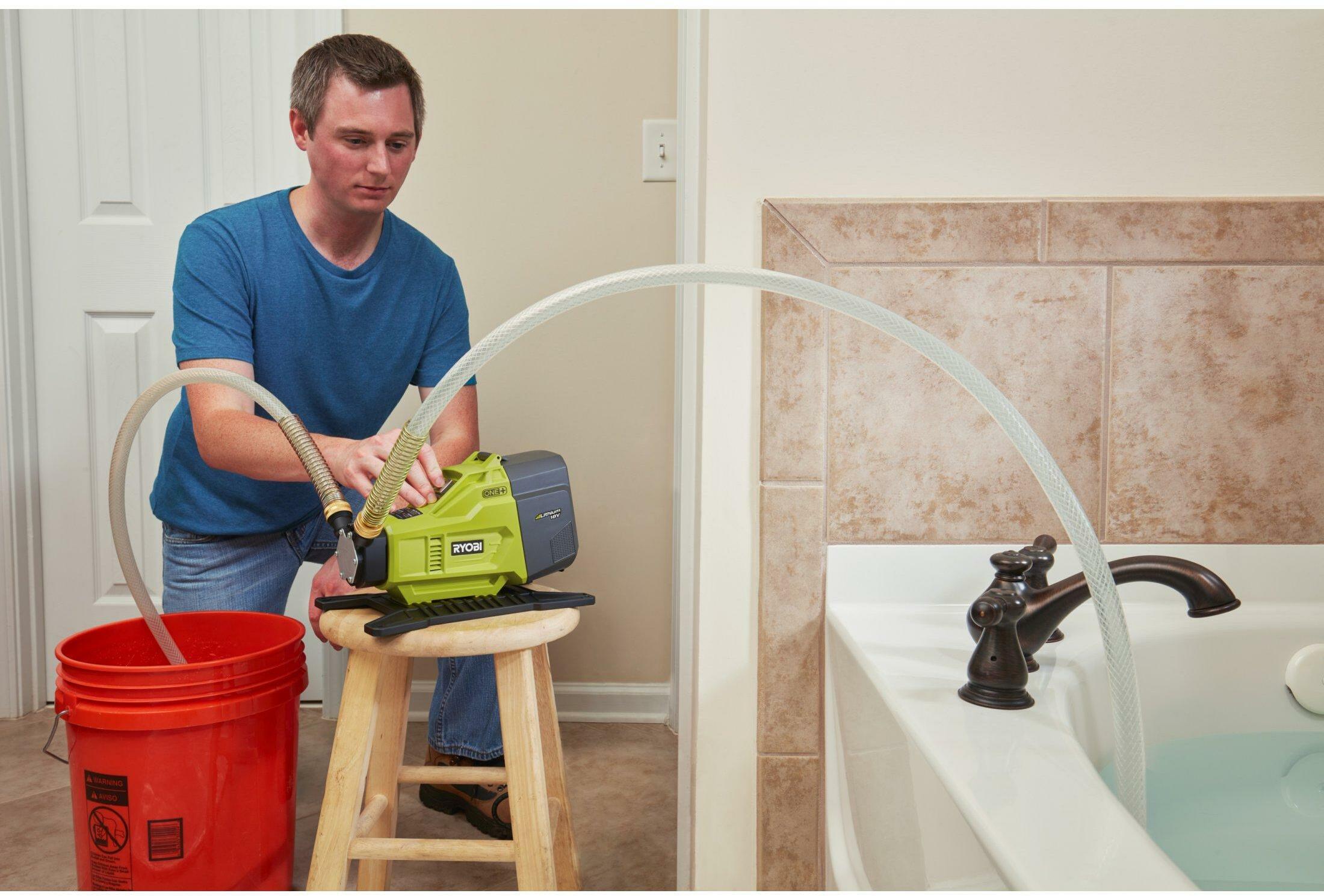 RYOBI R18TP-0 18V ONE+ cordless water pump (without battery