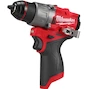 MILWAUKEE M12 FDD2-0 FUEL subcompacte accu-schroefboormachine (zonder accu en lader) - 4933479872