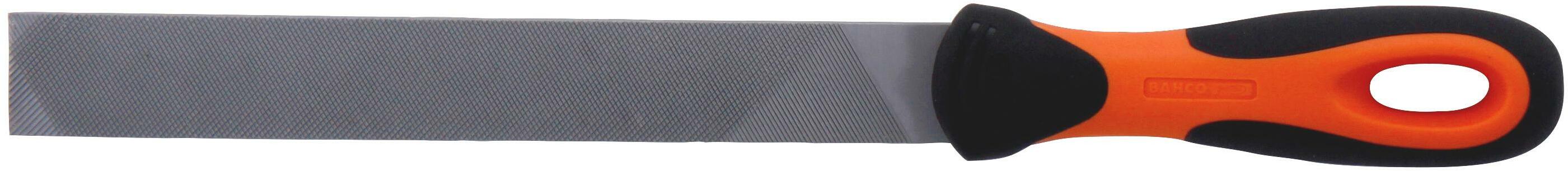100 Inch Hand File BAHCO 1-100-04-2-2 hand block file ERGO with handle semisweet 100 mm ...