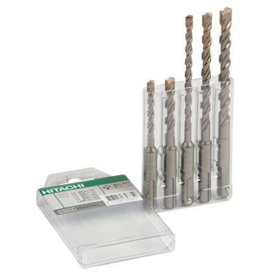 HIKOKI 782532 drill set SDS-Plus multipack 6/8x110 + 6/8/10x160 | Klium.com