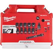 Sサイズ MILWAUKEE 4932480456 SHOCKWAVE socket set 1/2