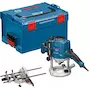 BOSCH GOF 1250 CE bovenfrees 1250W in L-BOXX 238 - 0601626001