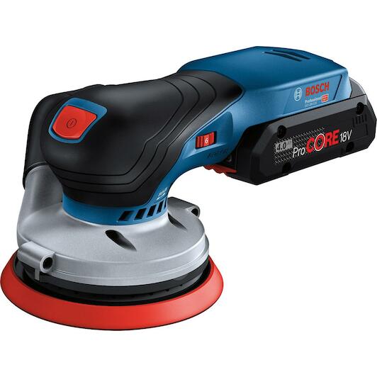 BOSCH GEX 18V 125 cordless eccentric sander in L Boxx 136 without battery and charger 0601372200