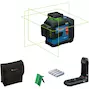 BOSCH GLL 80-33 G accu-kruislijnlaser 3x360° groen in tas (4x AA batterij) - 0601065500