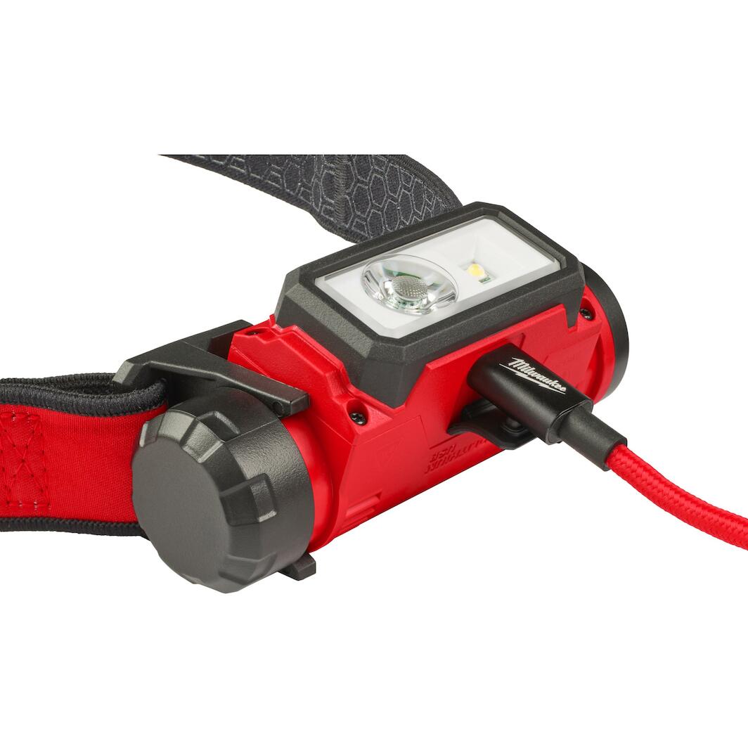 Milwaukee L4 HLRP-301 ヘッドランプ Milwaukee REDLITHIUM USB ヘッドランプ｜薄型・高輝度・充電式