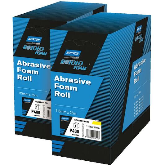 NORTON 63642557617 sanding roll PRO RTH RL 115x25000 A275