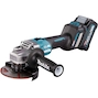 MAKITA GA023GM201 Meuleuse d'angle 40Vmax XGT 125mm avec interrupteur à glissière en MAKPAC (2x 4.0Ah batterie + chargeur)