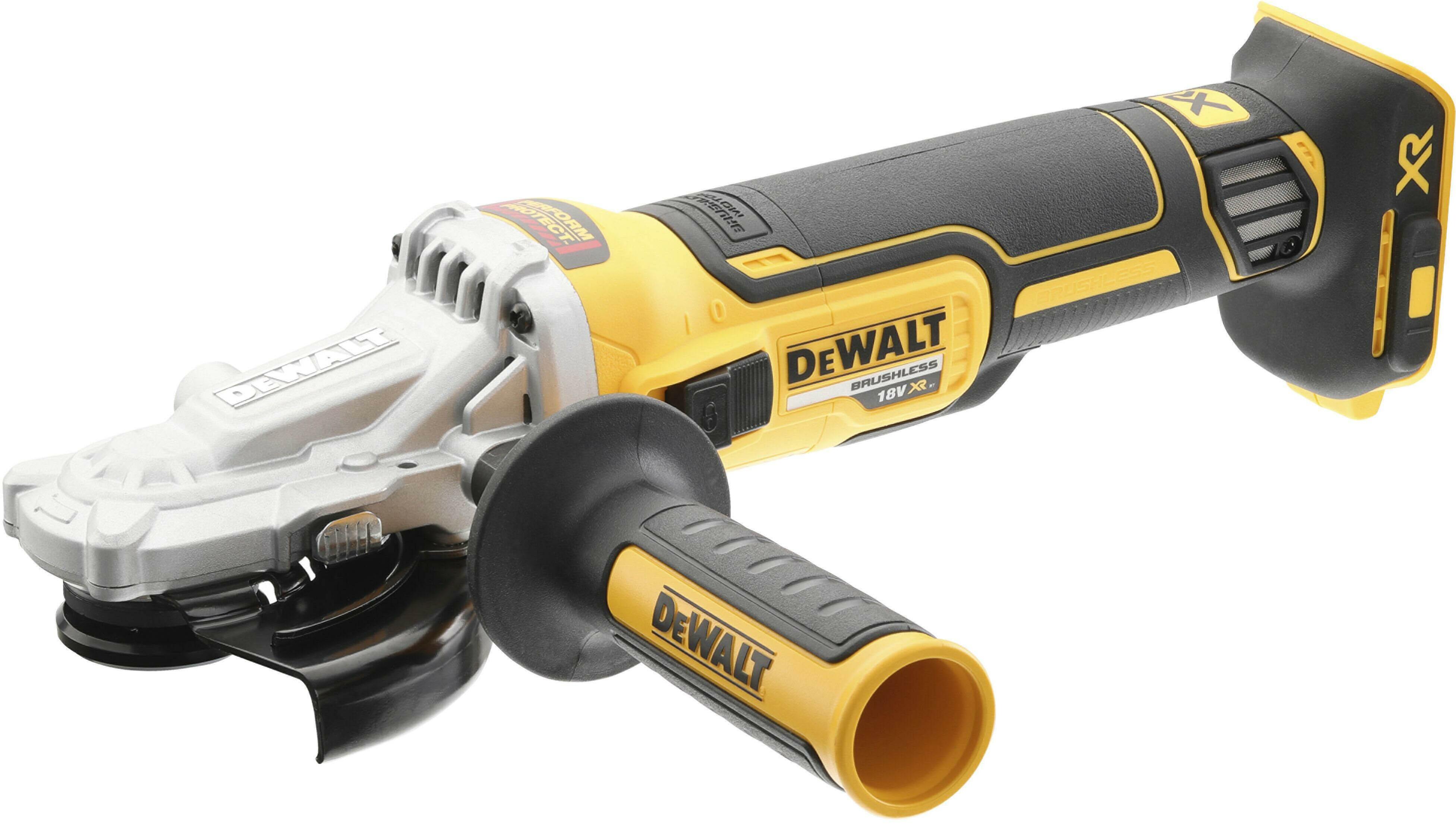 DEWALT DCG405FN-XJ 18V 125mm Brushless flat head angle grinder