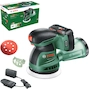 BOSCH UniversalOrbit 18V-20 excentrische accu-schuurmachine in kartonnen doos (1x 2,0Ah accu + lader) - 06033E4102