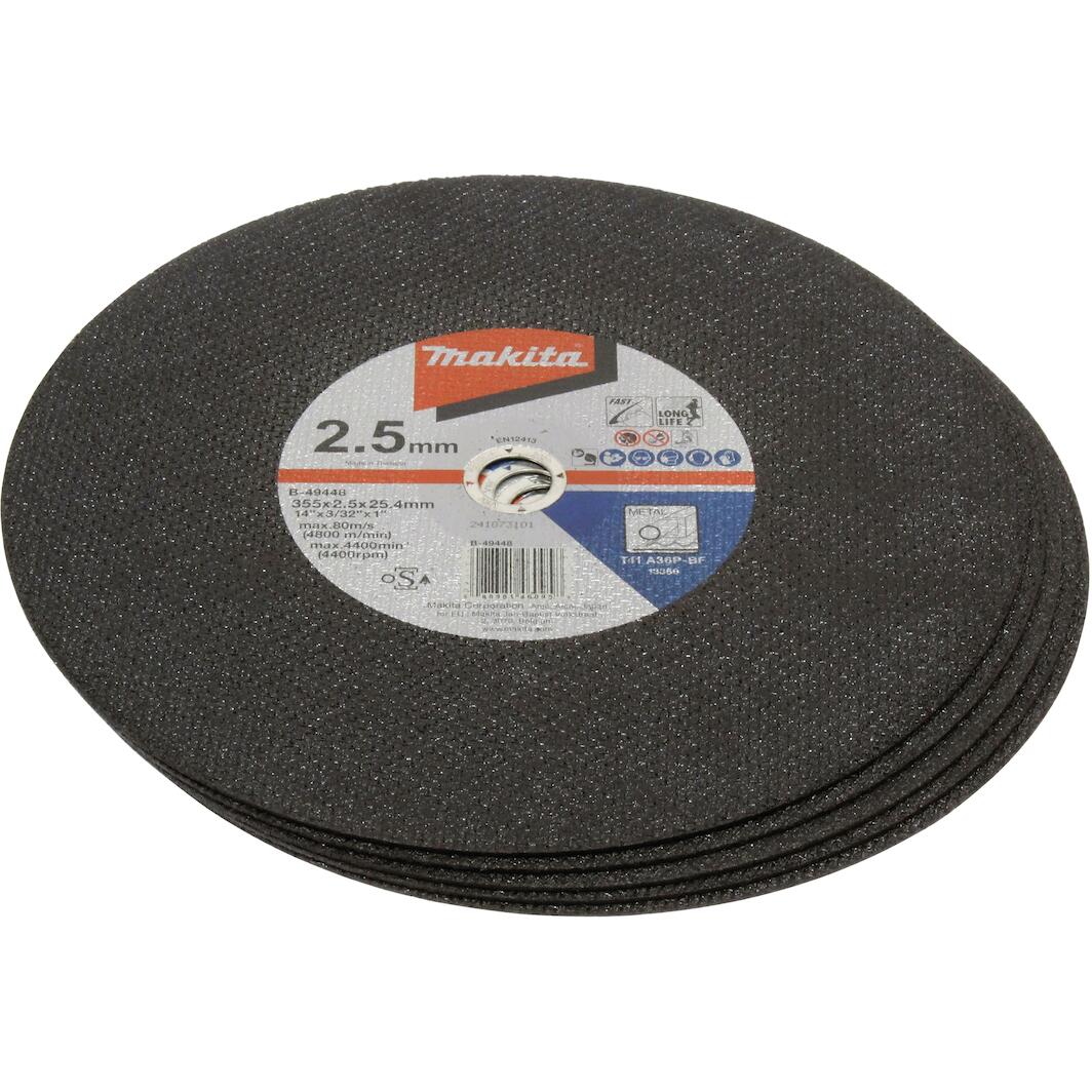 MAKITA B-49448 cut-off wheel steel 355x2,5x25,4mm | Klium