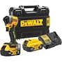 DEWALT DCF850P2T-QW 18V XR Brushless ultra compact 3-speed cordless impact screwdriver in TSTAK (2x 5.0Ah battery + charger)