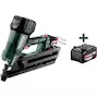 METABO NFR 18 LTX 90 BL accu-tacker 9Ga in metaBOX 340 (2x 4,0Ah accu + lader) - 612090800