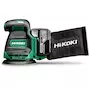 HIKOKI SV1813DAWPZ 18V eccentric battery sander 125 mm in HSC II case (2 x 5.0Ah battery and charger)