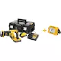 DEWALT DCS367H2T-QW Scie à chantourner sans fil 18V XR Brushless en TSTAK (2x 5.0Ah batterie POWERSTACK + chargeur)