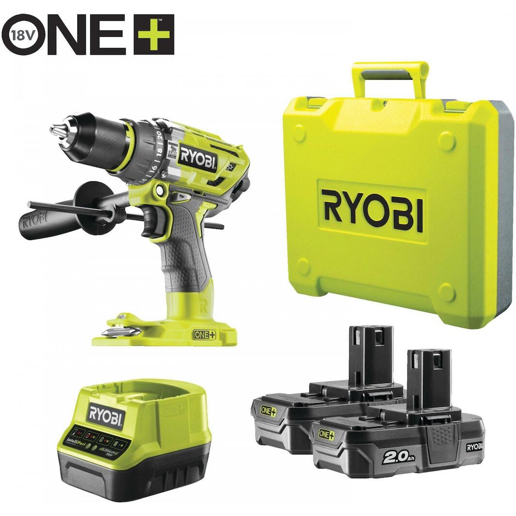 RYOBI R18PD7-220B 18V ONE+ Brushless cordless impact drill 85Nm in ...