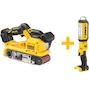 DEWALT DCW220N-XJ 18V XR Brushless accu-bandschuurmachine 75mm in doos (zonder accu en lader)