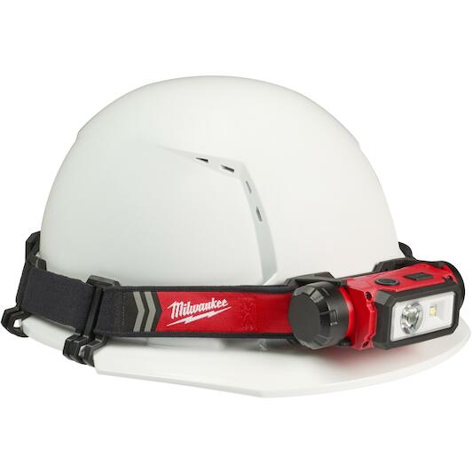 Milwaukee L4 HLRP-301 ヘッドランプ Milwaukee REDLITHIUM USB ヘッドランプ｜薄型・高輝度・充電式