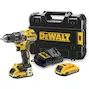DEWALT DCD791D2-QW 18V XR Brushless cordless drill driver in TSTAK (2x 2.0Ah + charger)