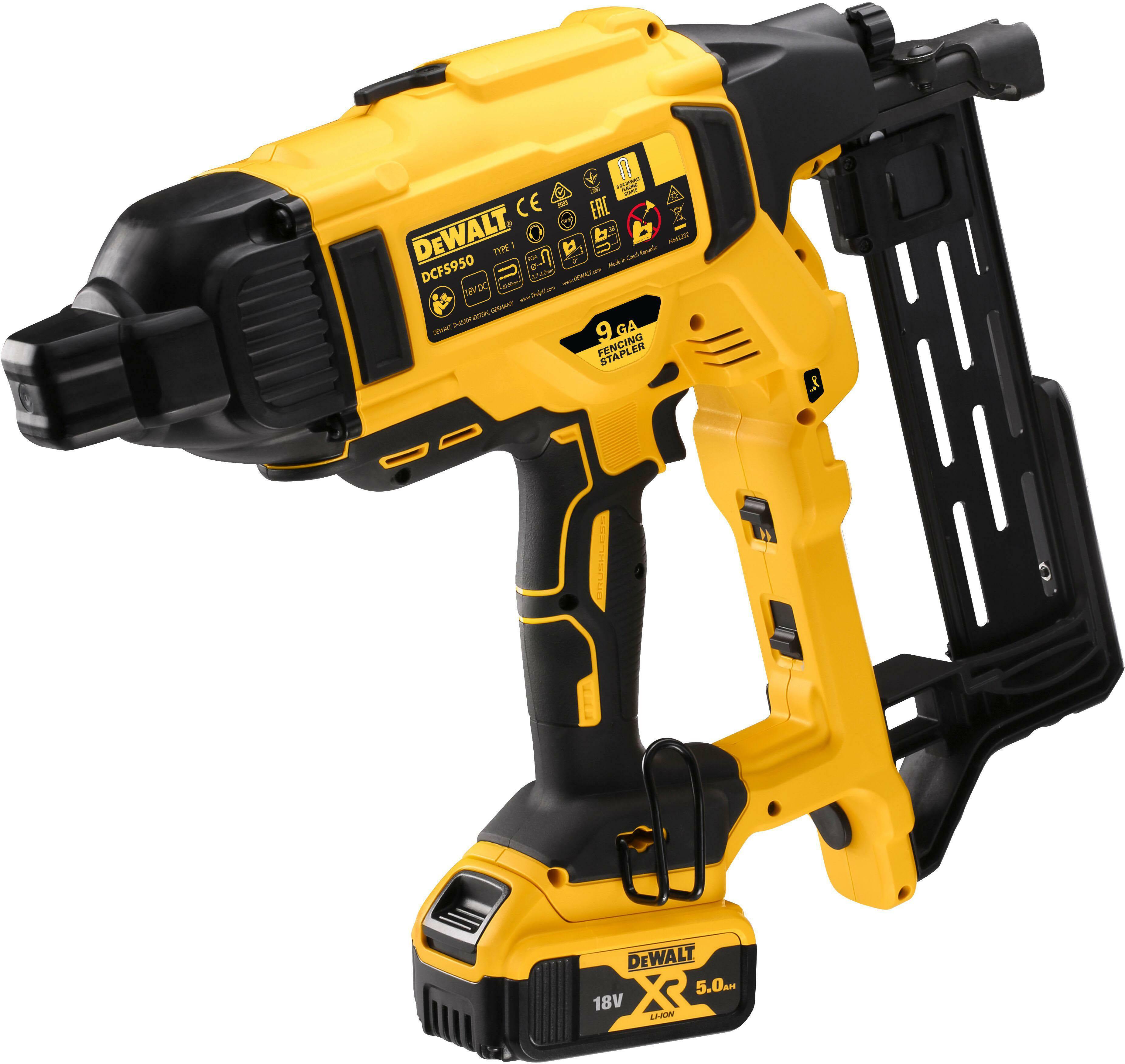 DEWALT DCFS950P2-QW 18V XR Brushless cordless fence picker in case