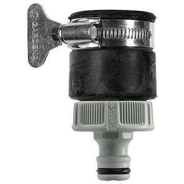 Tap connector for non-threaded taps