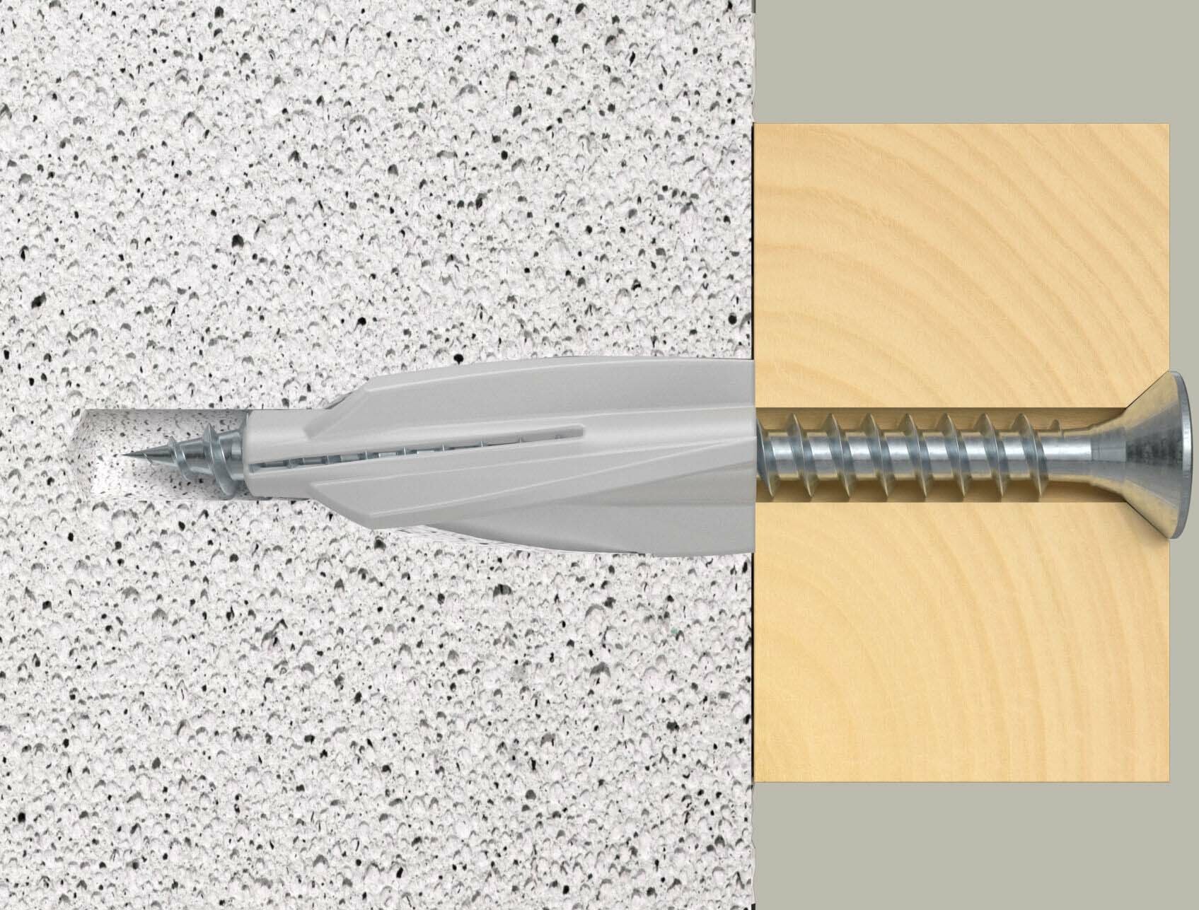 FISCHER 50491 aerated concrete plug GB 8 | Klium.com
