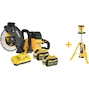 DEWALT DCS691X2-QW Perceuse meuleuse sans fil 54V XR FLEXVOLT 230mm (2x batterie 9.0Ah + chargeur)