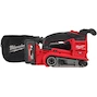 MILWAUKEE M18 FBTS75-552X FUEL cordless belt sander 75mm in HD Box (2x 5.5Ah battery + charger) - 4933479615
