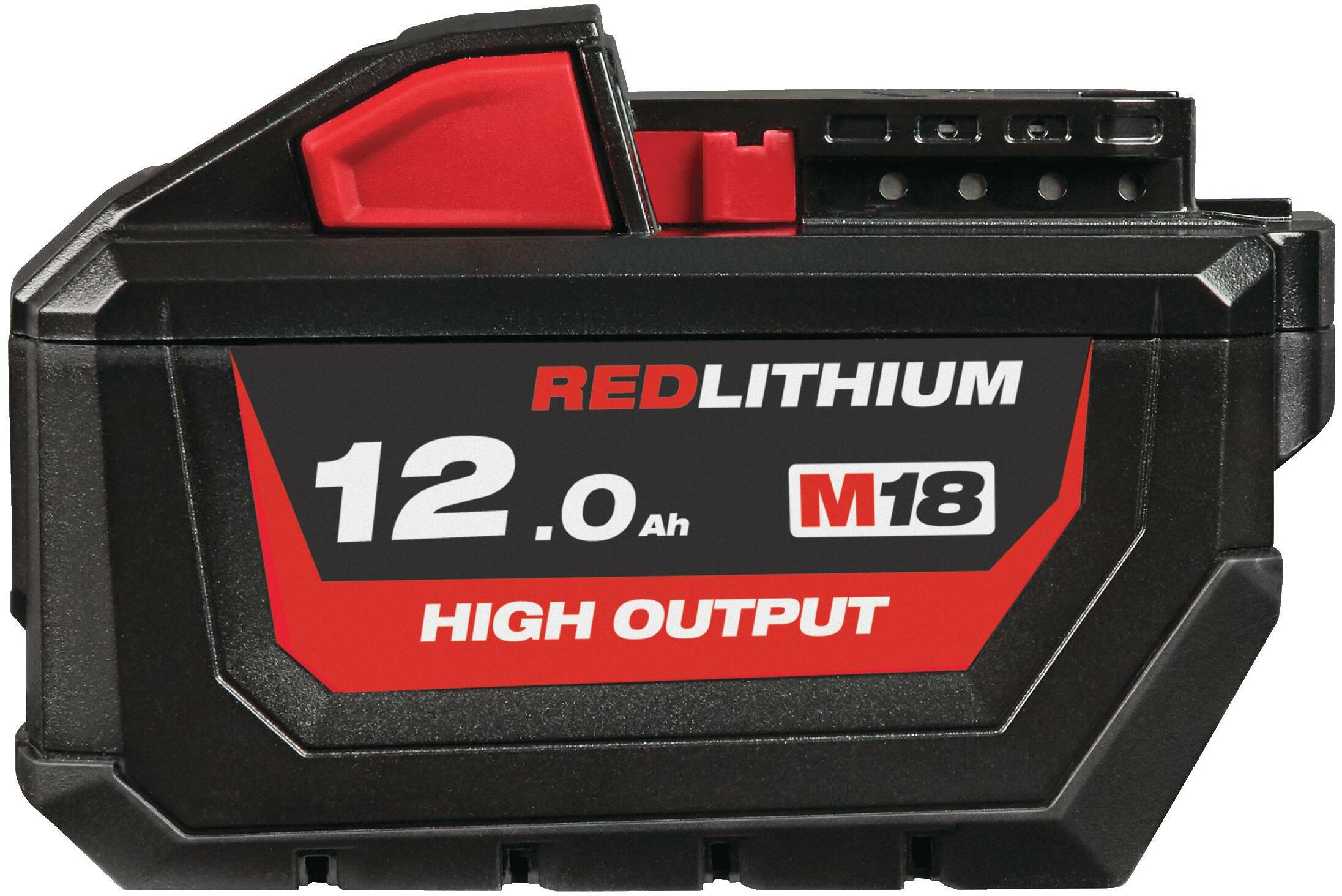 MILWAUKEE M18 HB12 High Output battery 18V 12Ah 4932464260 Klium
