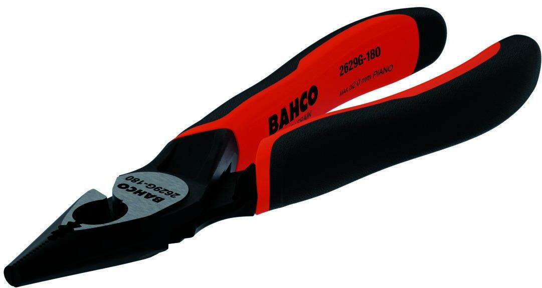 BAHCO 2629G 180 ERGO Combination Pliers With Two component Handle BAHCO 2629G 180 ERGO Combination Pliers With Two component Handle